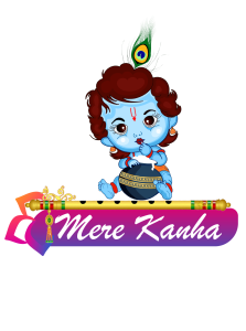 Beautiful Blue Stone Decorated Jhula For Laddu Gopal